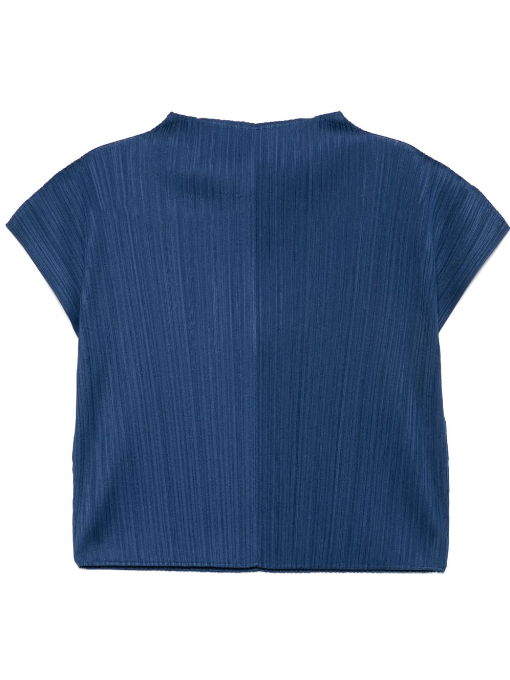 Pleats Please Issey Miyake Monthly Colors: June top - Blue