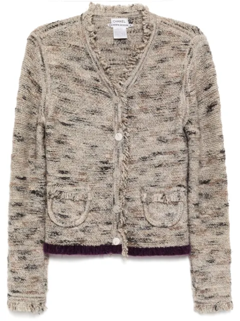 CHANEL Pre-Owned 1999 collarless jacket