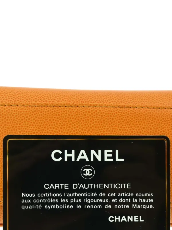 CHANEL Pre-Owned 1998 top-handle Bag | Orange | FARFETCH