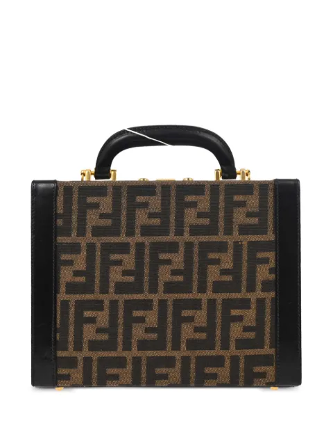 Fendi Pre-Owned 1990-2000s Zucca make-up box