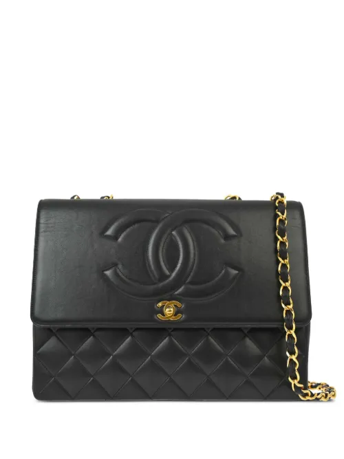 Grand sac porté épaule Classic Flap (1992) - CHANEL Pre-Owned - Modalova