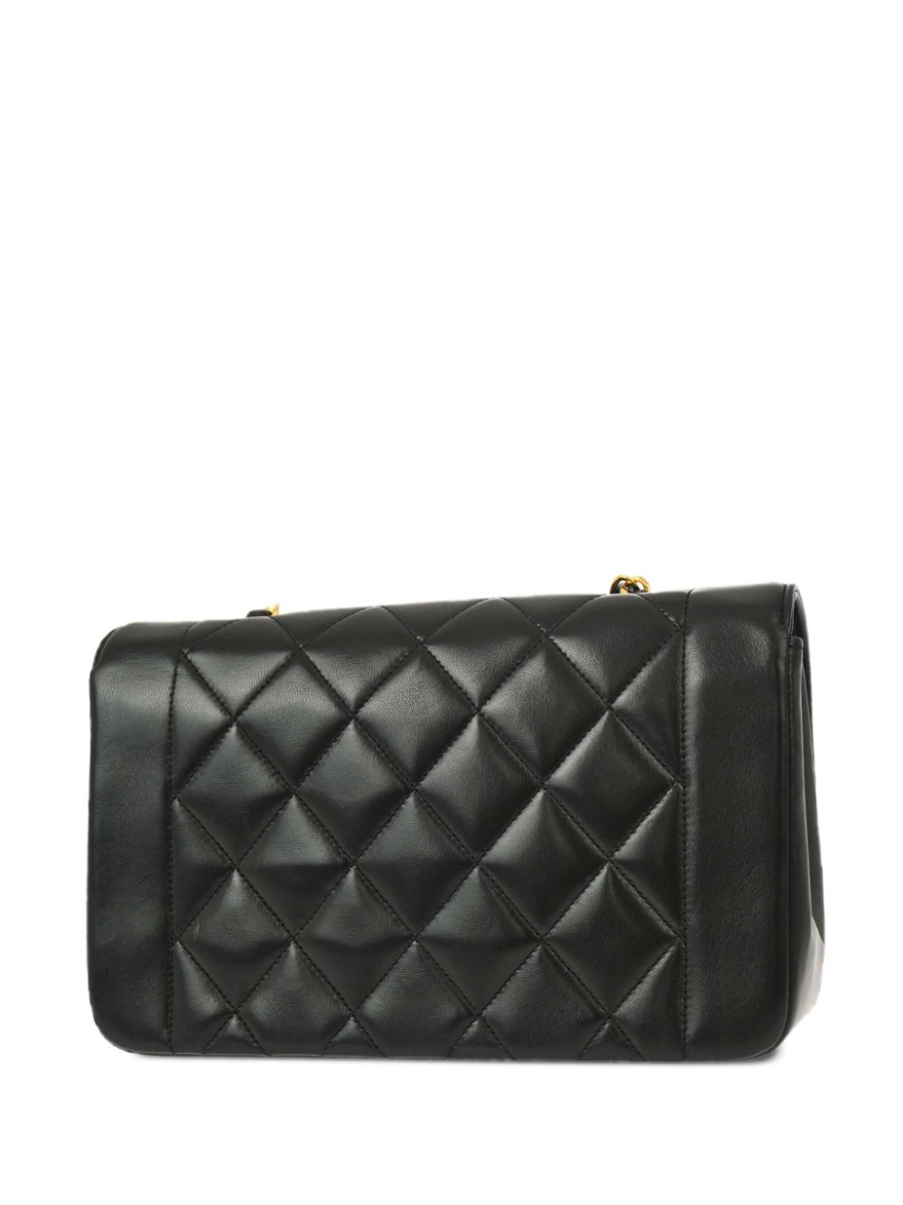 CHANEL Pre-Owned 1992 Diana kleine schoudertas - Zwart