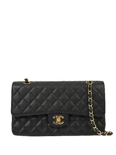 HOT SALE CHANEL 2003 medium Double Flap shoulder bag Women