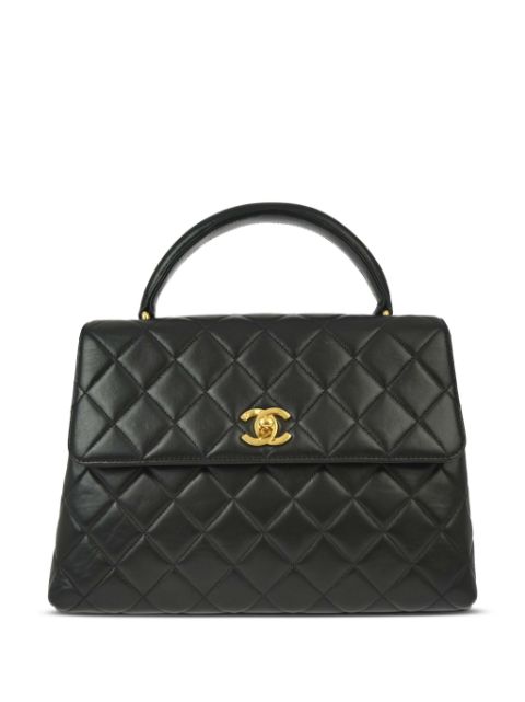 HOT SALE CHANEL 1997 CC turn-lock handbag Women