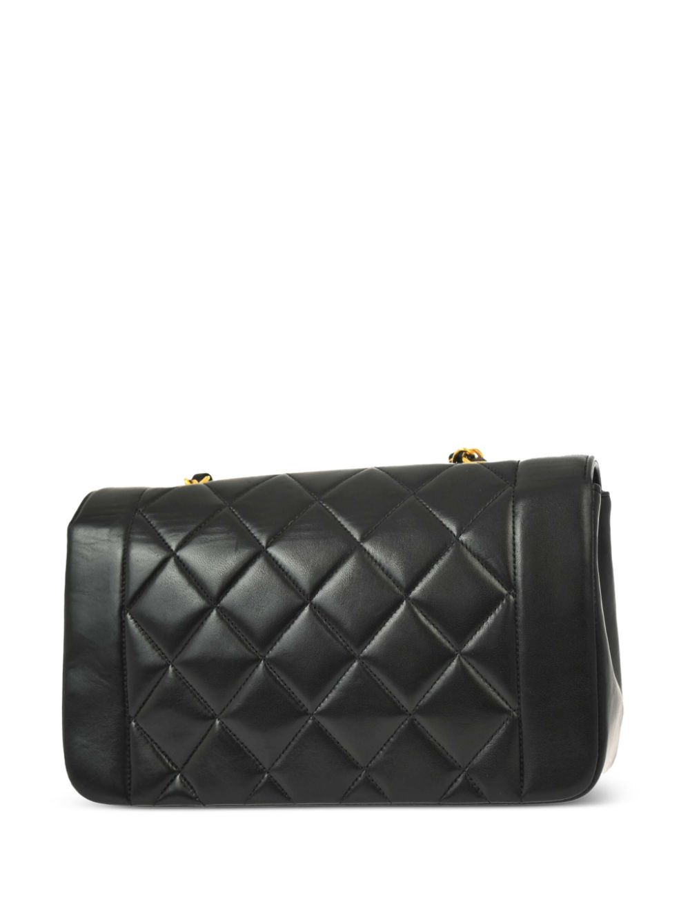 CHANEL Pre-Owned 1997 kleine Diana schoudertas - Zwart