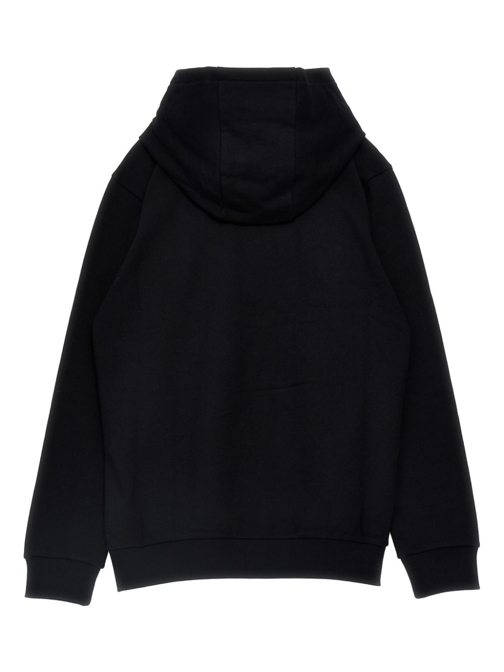 Balmain Kids Hoodie met logo-applicatie - Zwart