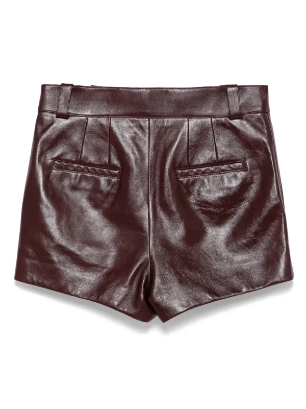 【ファッション通販】の商品をすべて Chloé JP FARFETCH | レッド | ショートパンツ レザー パンツ