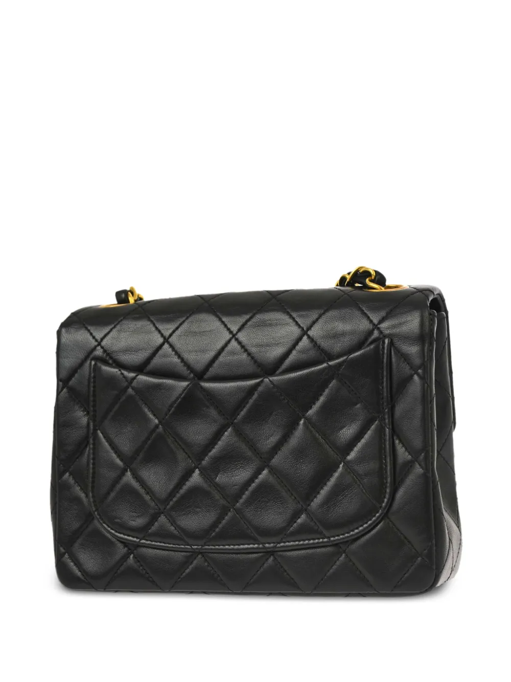 CHANEL Pre-Owned 1995 Classic Square Flap mini-schoudertas - Zwart