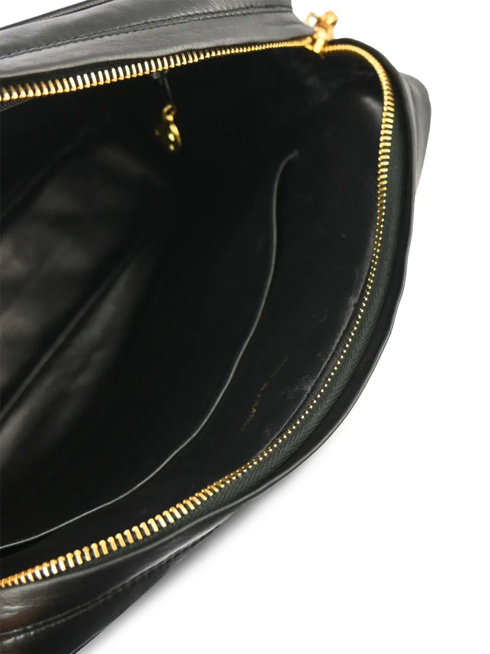 Pre-owned Chanel 1992 Large Cc Camera Bag In Black