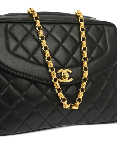 CHANEL Pre-Owned 1992 large CC camera bag 2905720 - 2