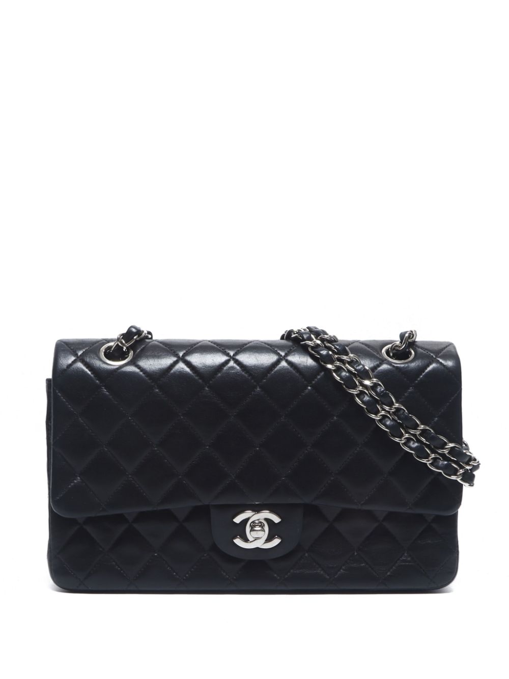 Affordable HOT SALE CHANEL 1994-2000 medium Double Flap shoulder bag Women