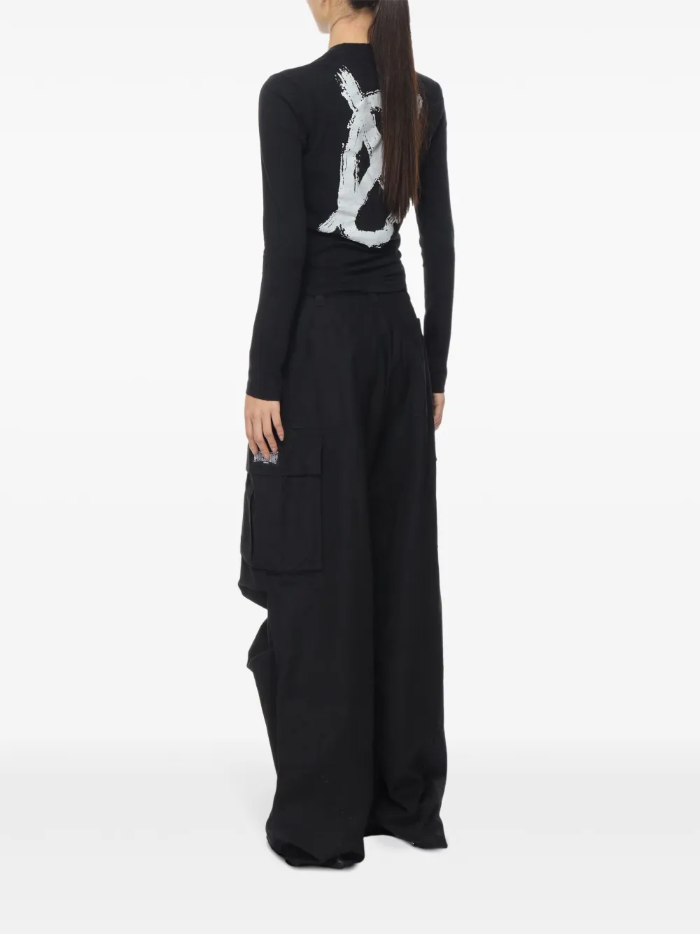 032c Sos T-shirt In 黑色