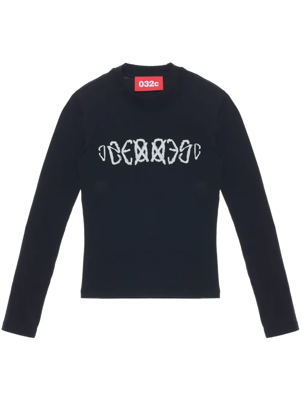 032c T-shirt SOS - Nero