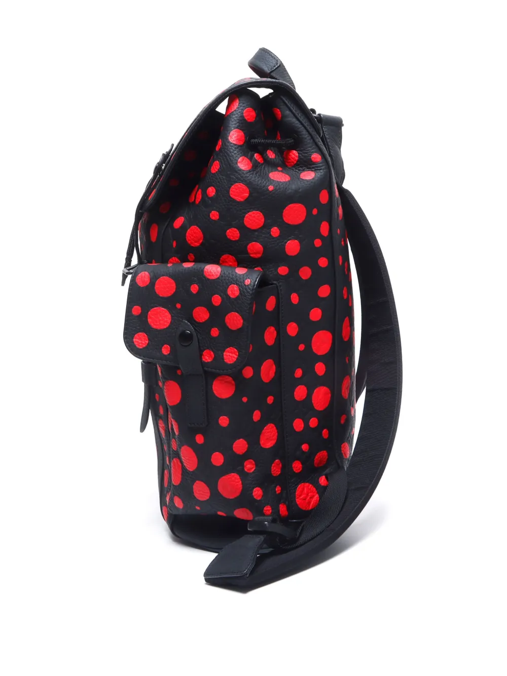 Pre-owned Louis Vuitton × Yayoi Kusama 2000s Christopher Backpack In Black