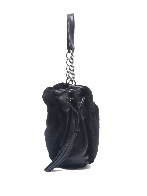 CHANEL Pre-Owned 2003-2004 Choco Bar Handbag Black FARFETCH PH