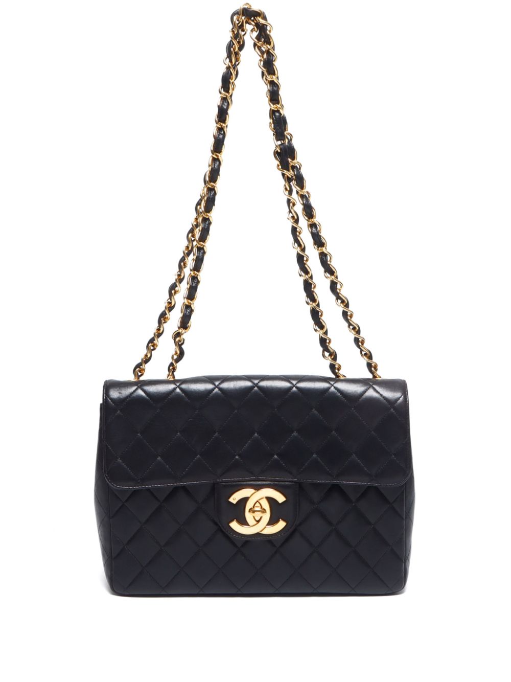 CHANEL 1995-1997 Jumbo Flap shoulder bag Women