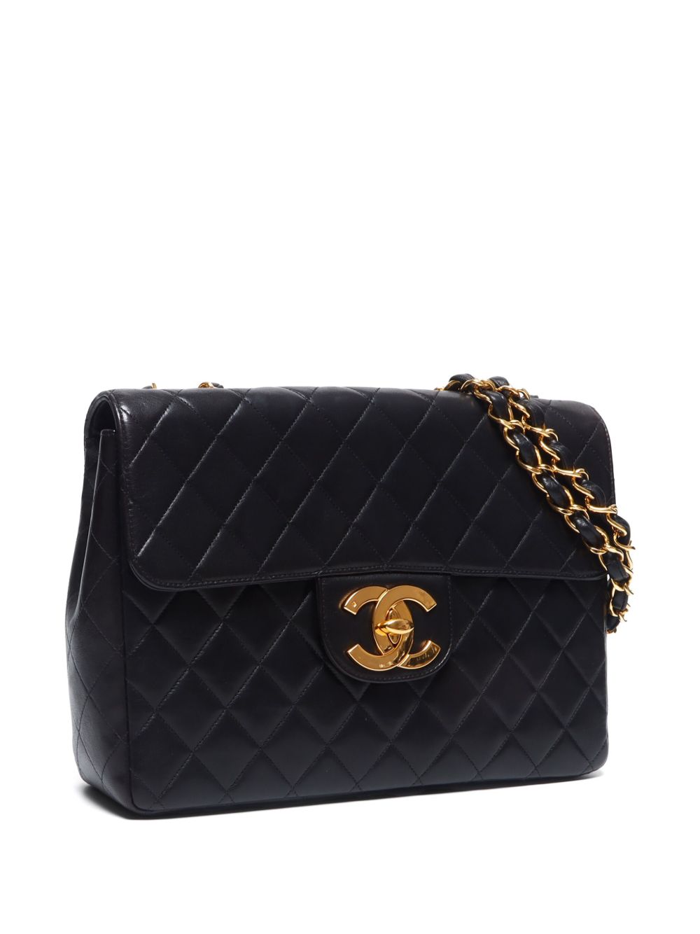 CHANEL 1995-1997 Jumbo Flap shoulder bag Women