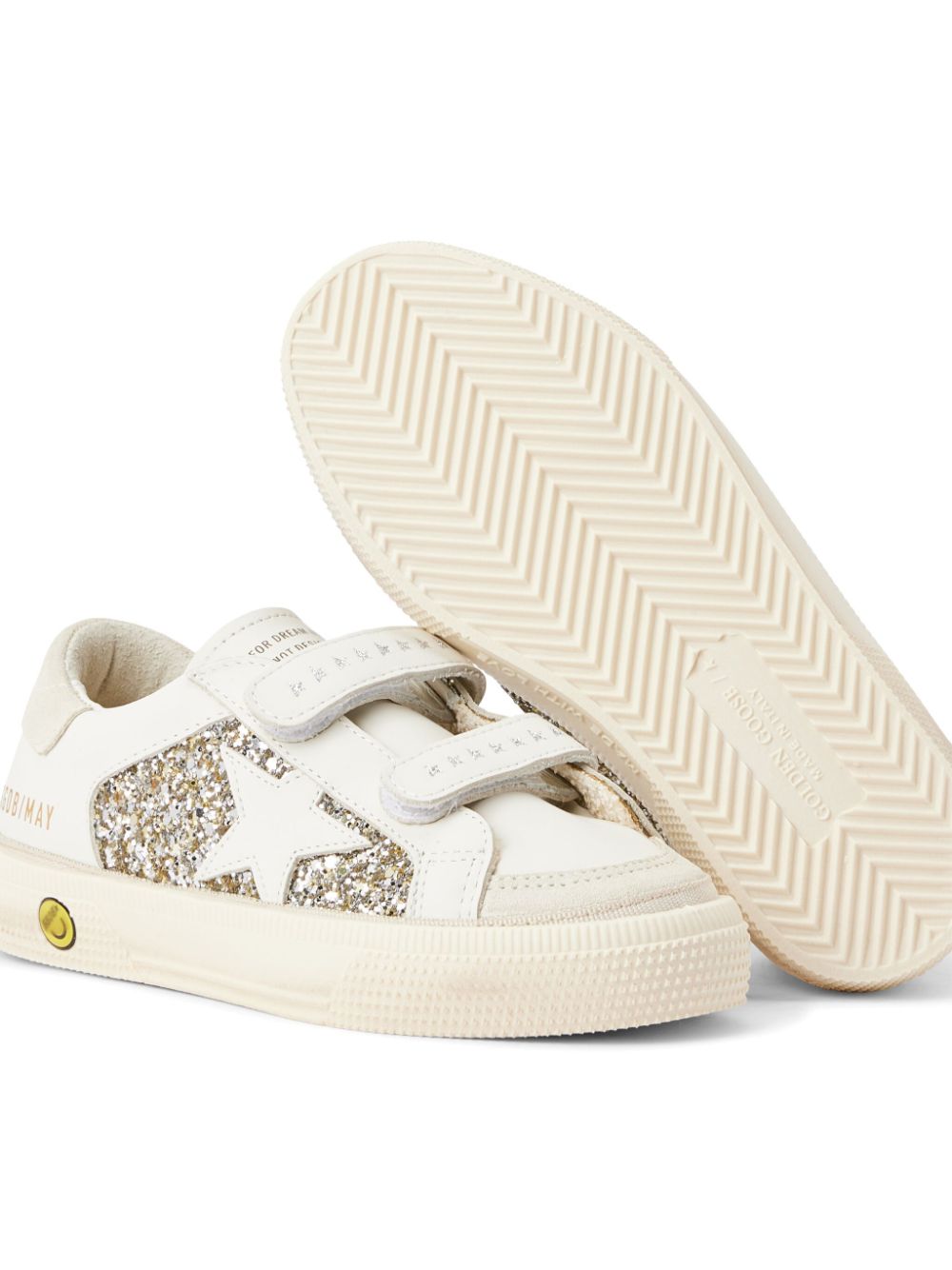 Golden Goose Kids May sneakers Wit