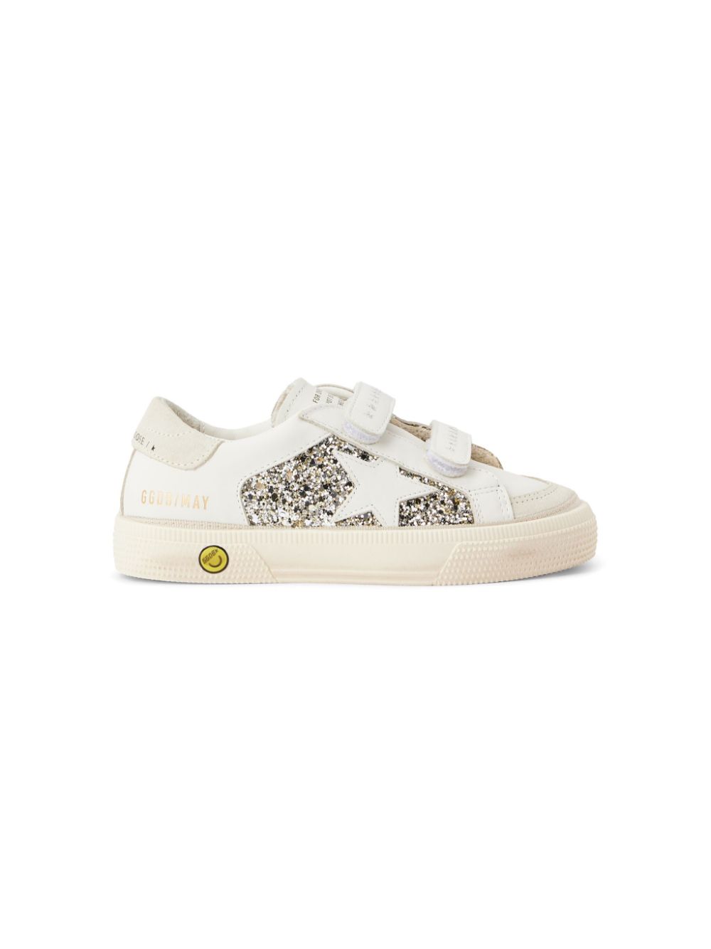 Golden Goose Kids May sneakers Wit