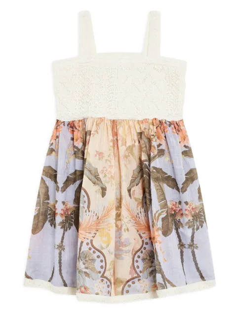 ZIMMERMANN Kids floral-print dress