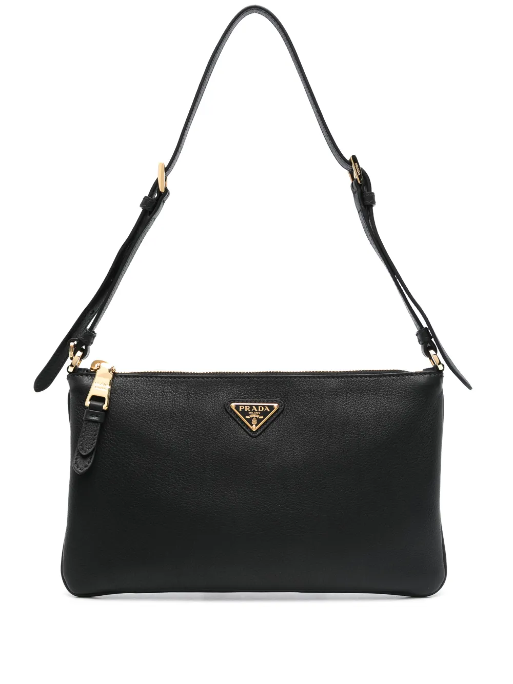Prada Borsa a spalla con logo | nero | Image 1