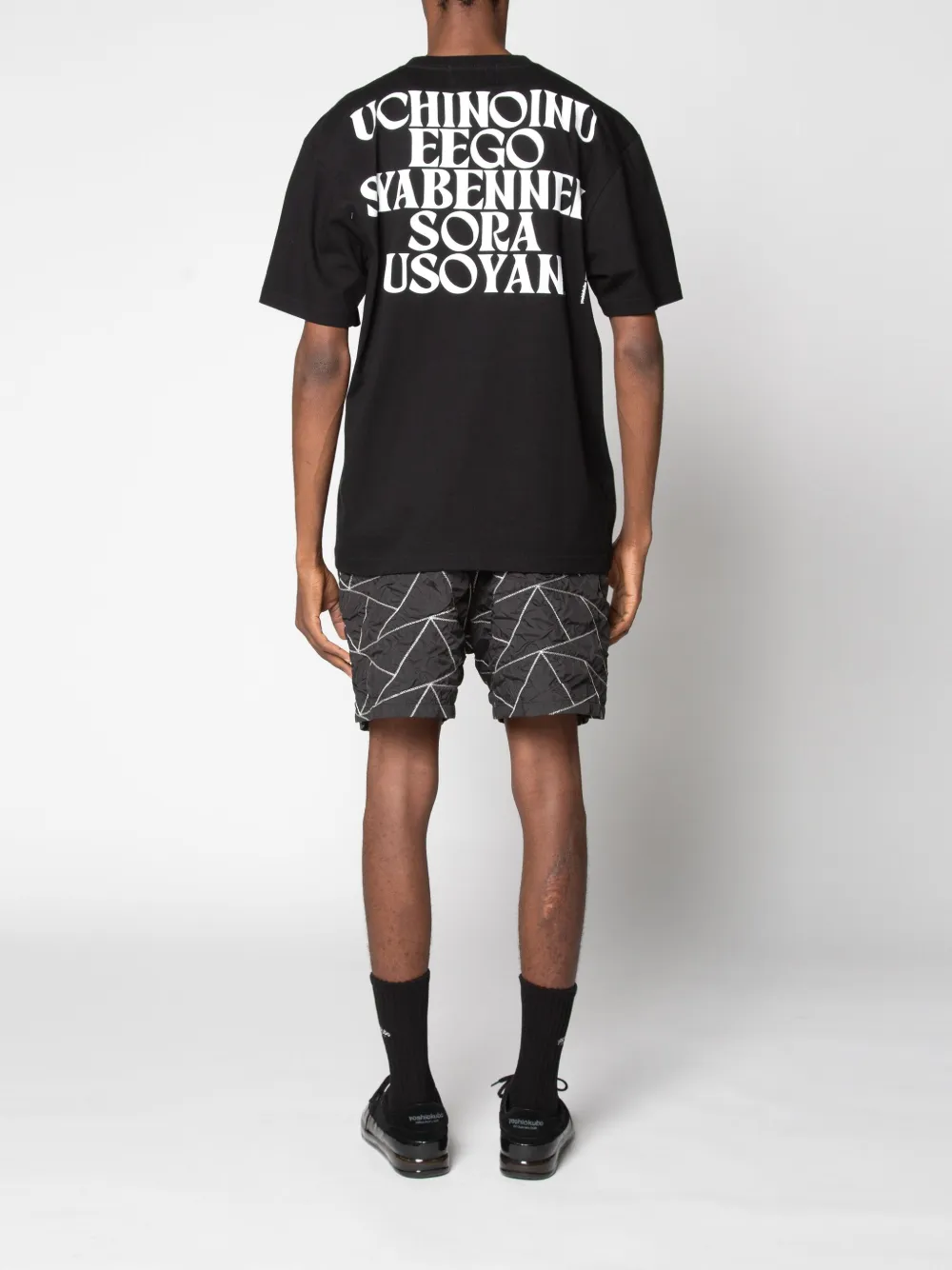 Yoshiokubo Mandan T-shirt In Black