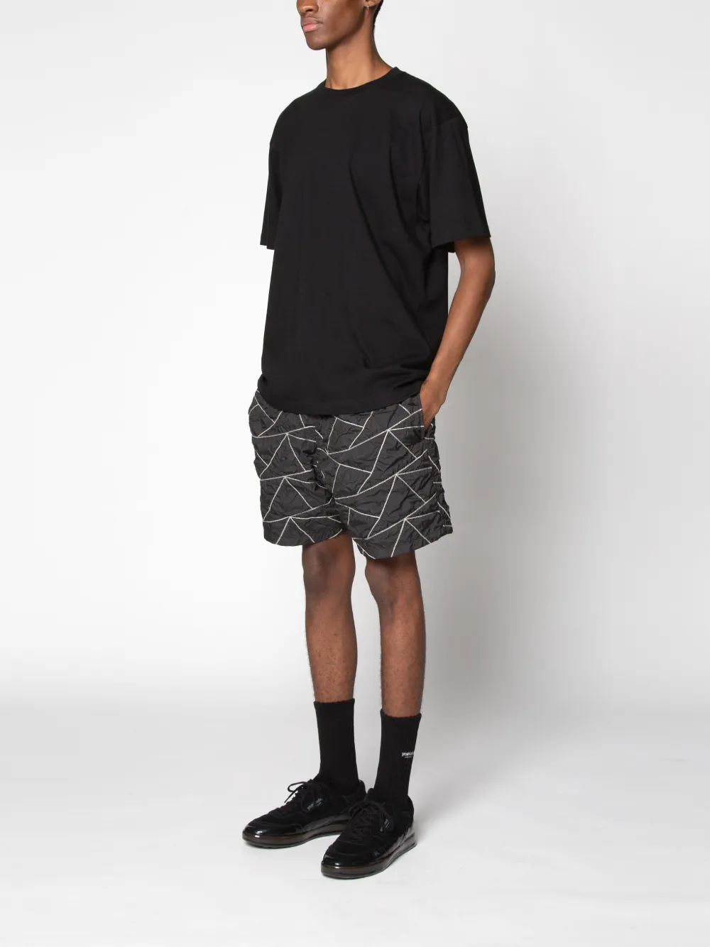 Yoshiokubo Mandan T-shirt In Black