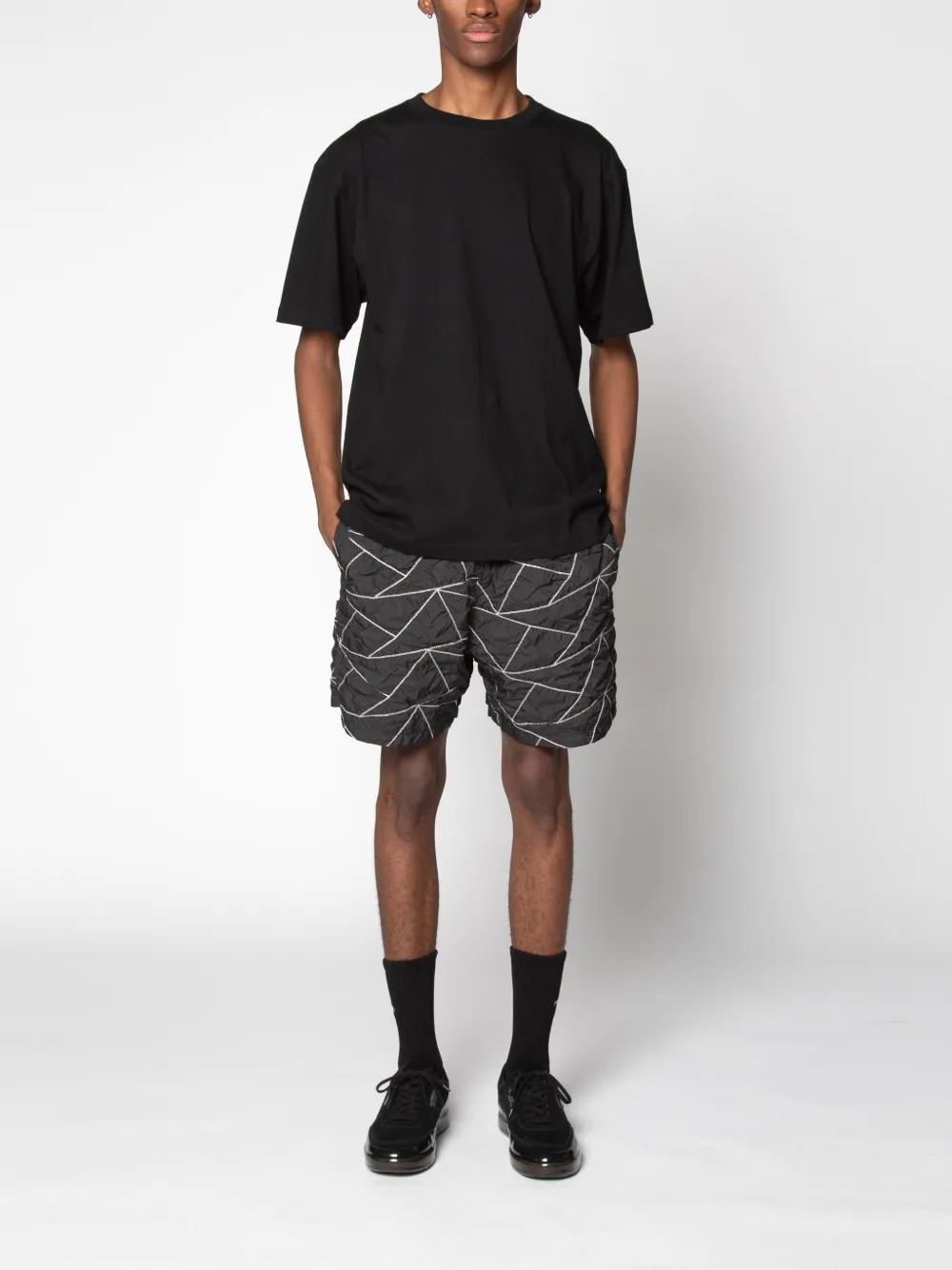 Yoshiokubo Mandan T-shirt In Black