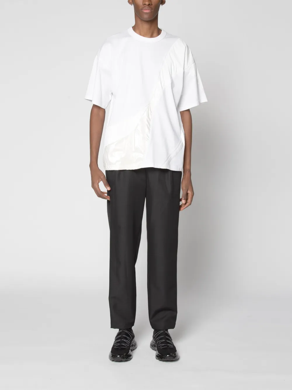 Yoshiokubo Coating River T-shirt In White