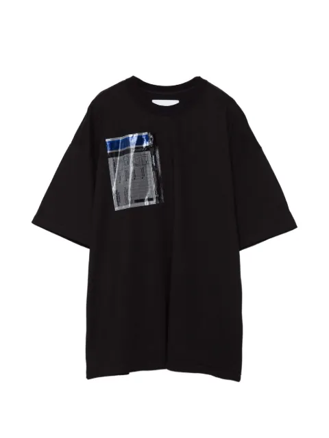 Yoshiokubo zip-pocket T-shirt