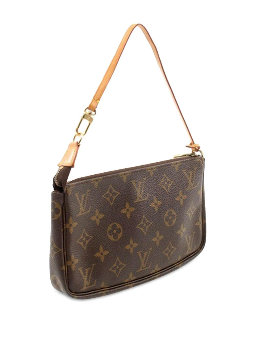 Louis Vuitton Pre-Owned 2002 Monogram Pochette Accessoires shoulder bag - Bruin