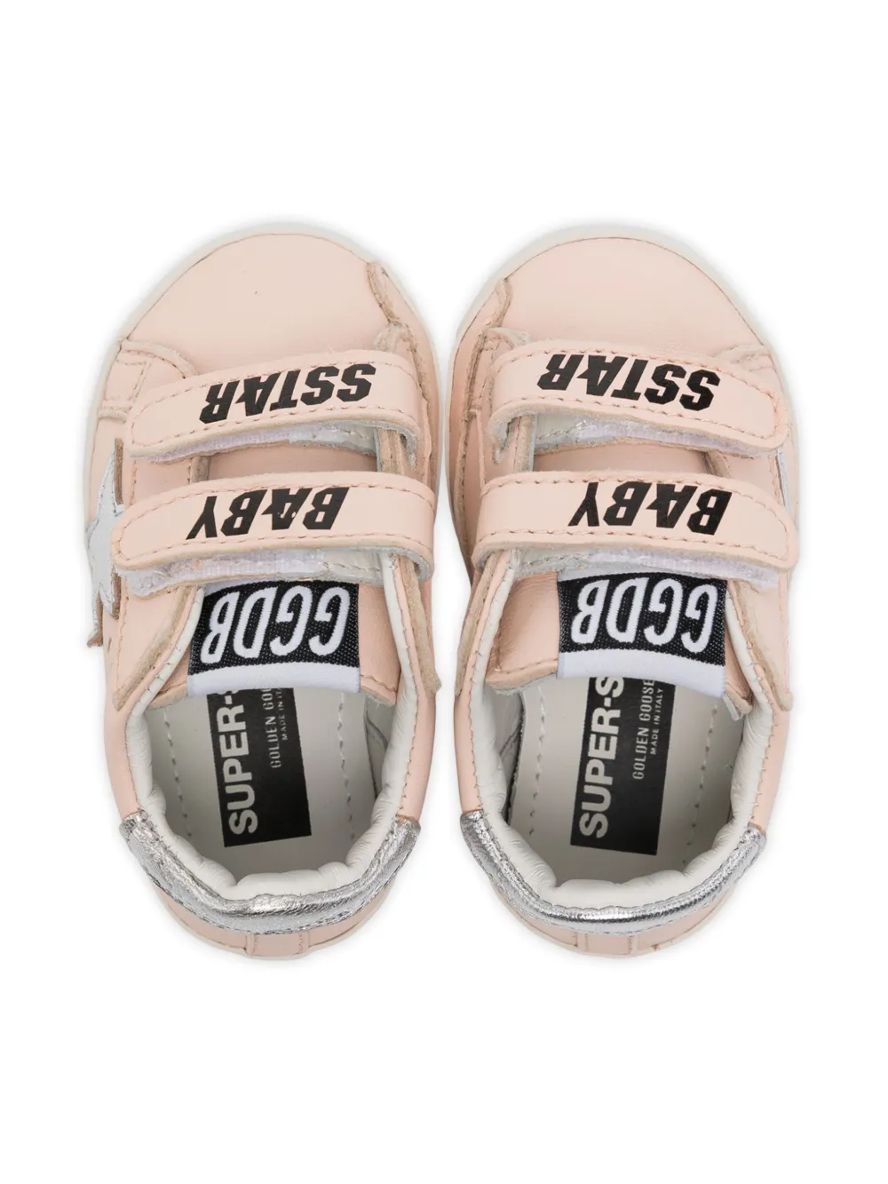 Golden Goose Kids Baby school sneakers Pink