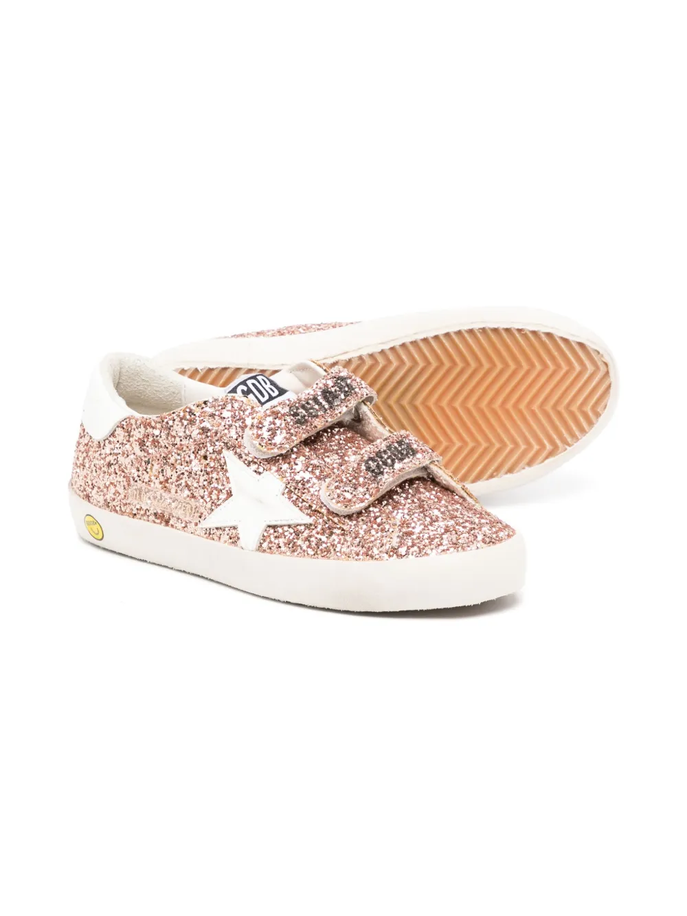 Golden Goose Kids Sneakers verfraaid met kristallen Goud