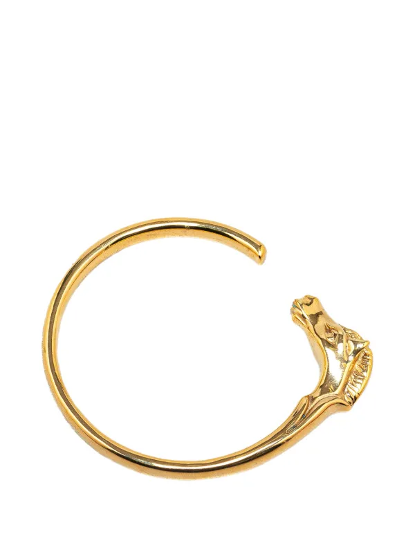アクセサリー HERMES Gold Cheval Horse Ring vintage HERMES】エルメス シュバルホース 9号 リング・指輪 馬