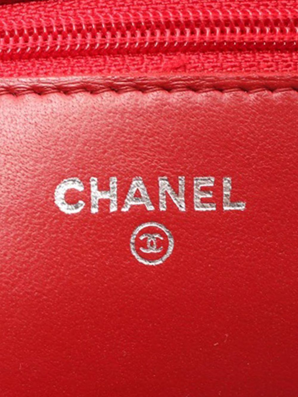 Cheap HOT SALE CHANEL 2013-2014 Lambskin Camellia Wallet On Chain crossbody bag Women