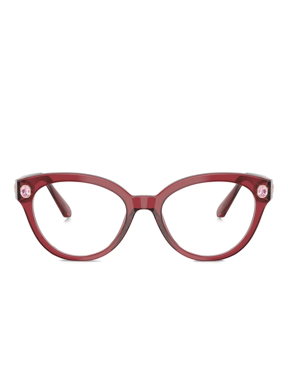 Swarovski Eyewear SK2037 crystal-embellished cat-eye glasses · 54