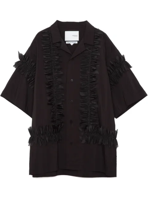 Yoshiokubo Fringe Leaf shirt 