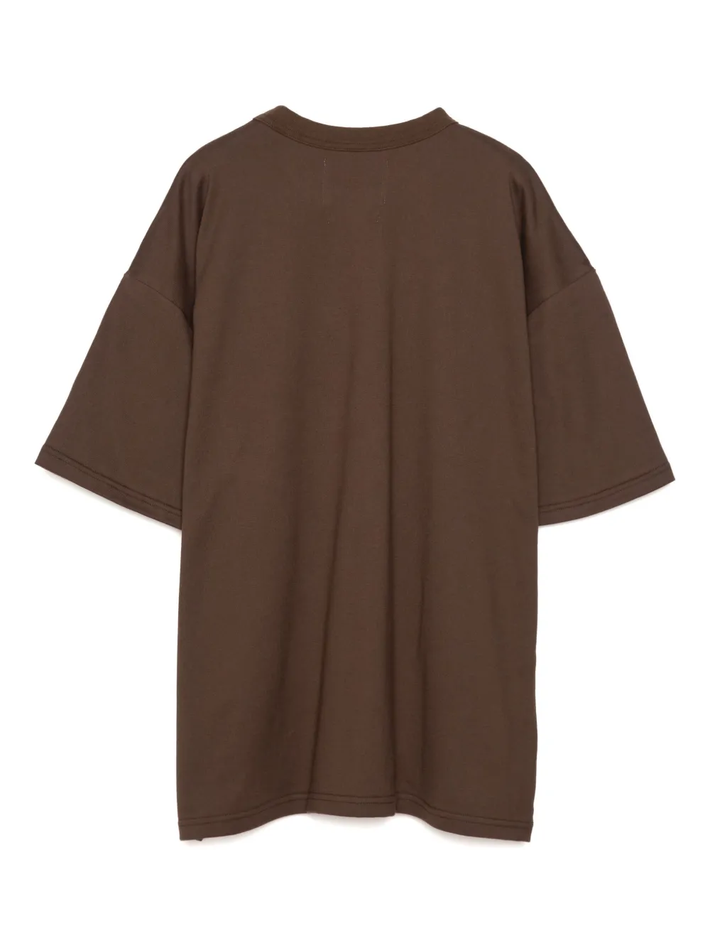 Yoshiokubo Cord Leaf T-shirt In Brown