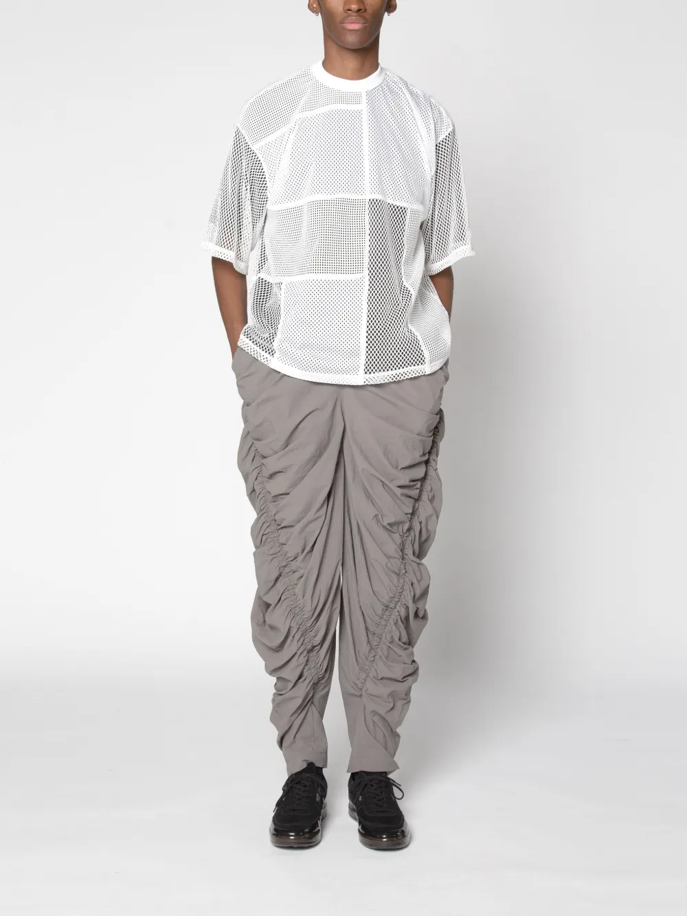 Yoshiokubo Various Lace T-shirt In White