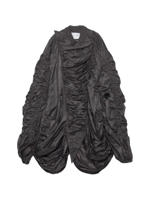Yoshiokubo ruched jacket