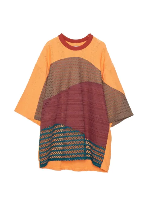 Yoshiokubo Wave Various Lace S/S T-shirt