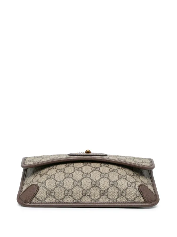 Gucci Pre Owned 2016 2023 GG Supreme Neo Vintage belt bag women Fabric One Size Brown