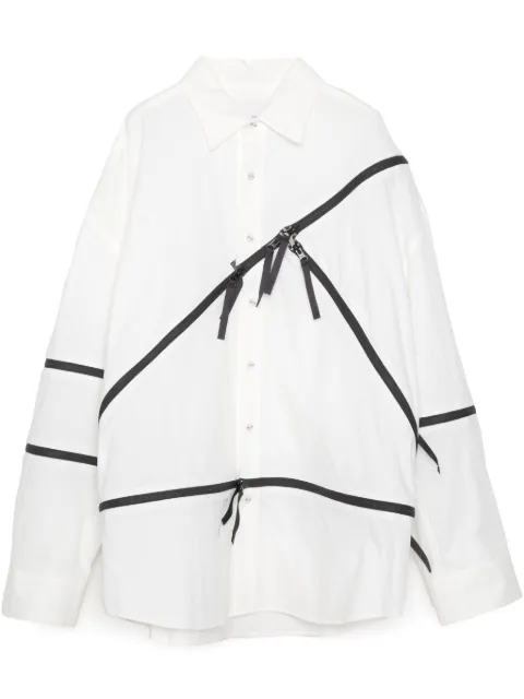 Yoshiokubo Zip Line shirt 