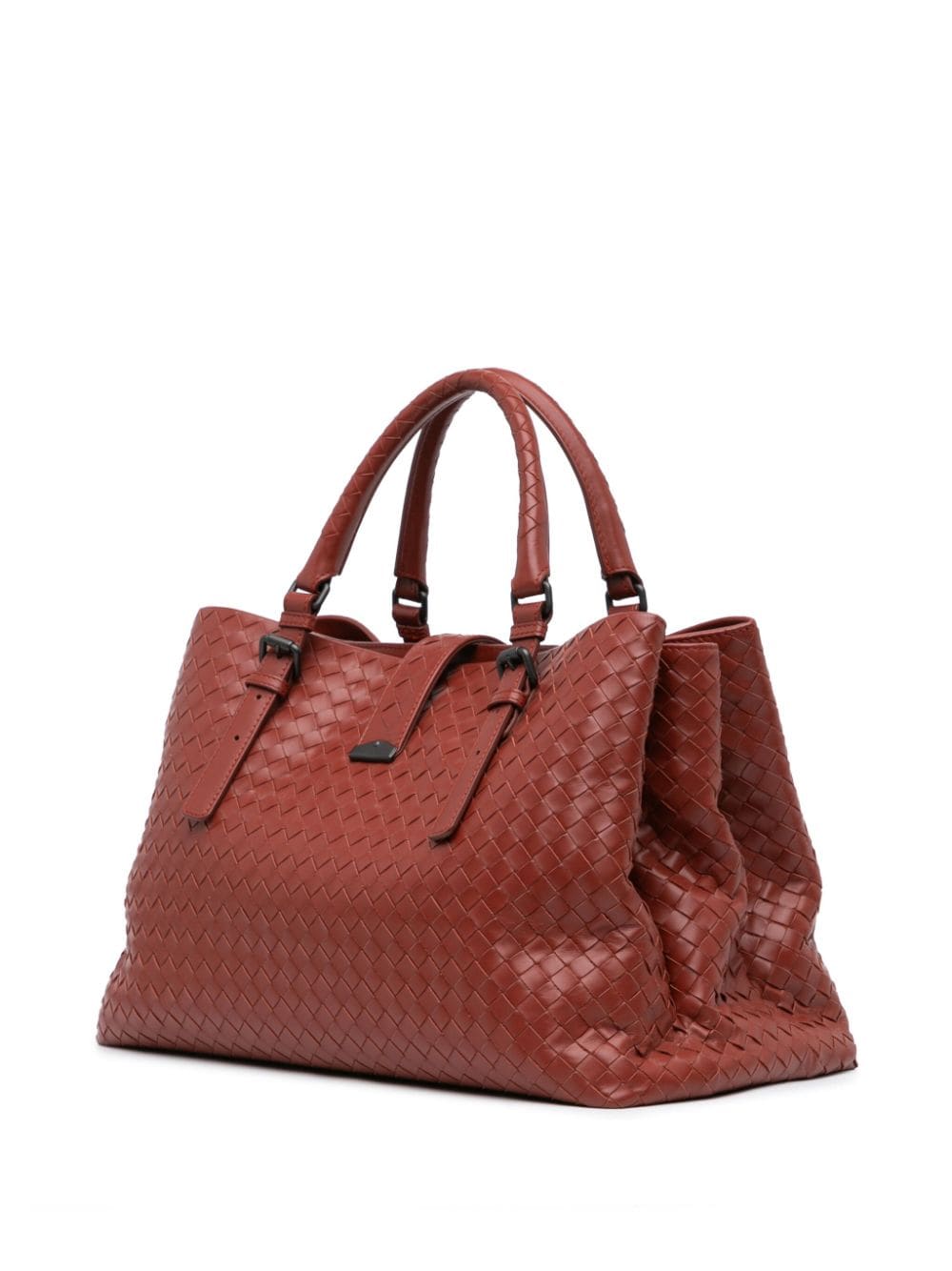 Bottega Veneta Pre-Owned 2012-2023 Medium Intrecciato Roma tote bag - Rood