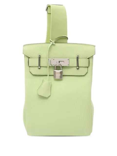 Hermès Pre-Owned 2022 Togo Kelly Hac a Dos PM Rucksack
