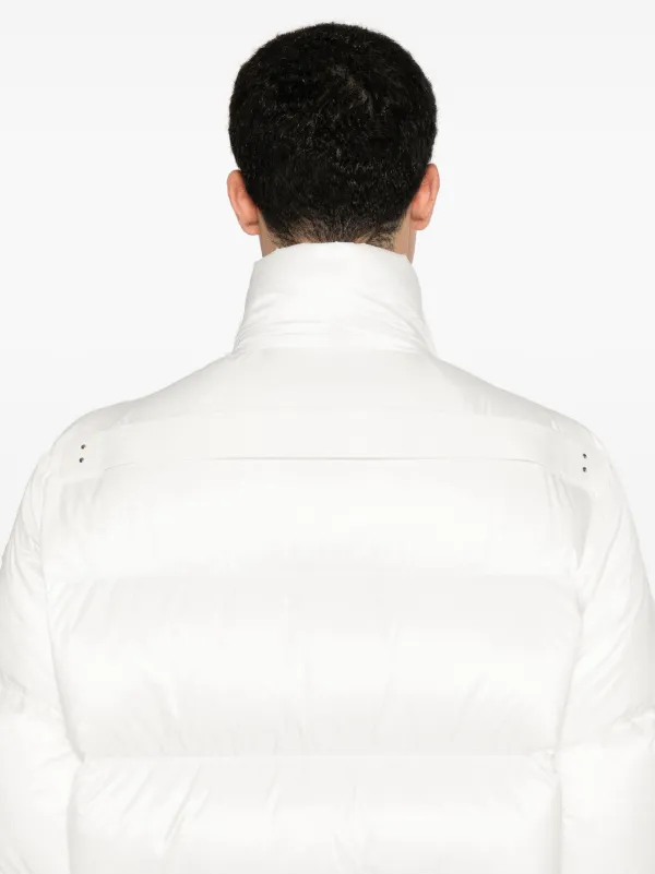 Moncler + Rick Owens Cyclopic Coat | White | FARFETCH
