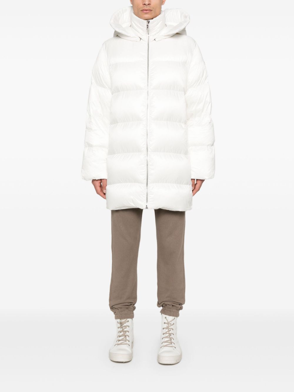 Moncler + Rick Owens Cyclopic jas - Wit