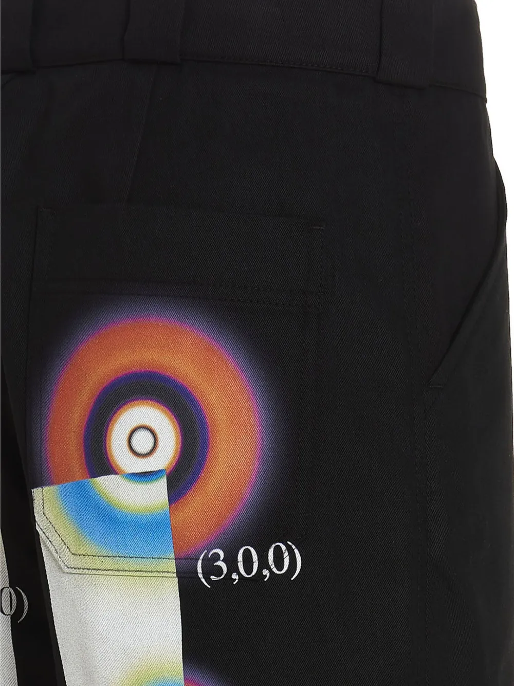 MSFTSrep Hydrogen Wave pants Zwart