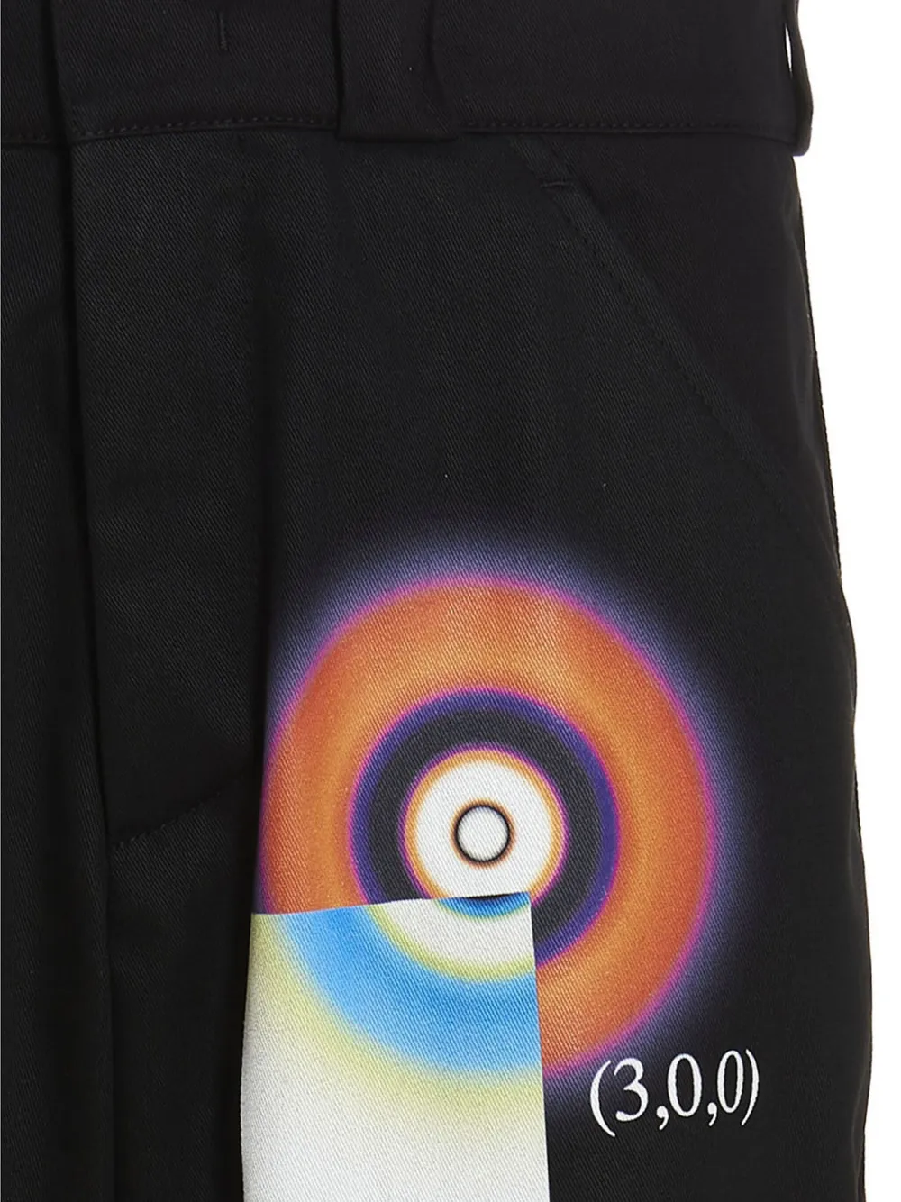 MSFTSrep Hydrogen Wave pants Zwart