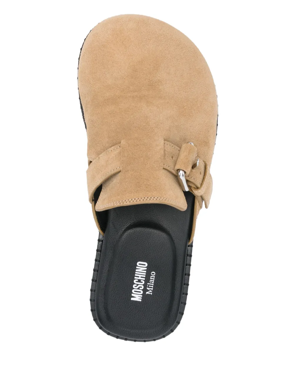 Moschino suede mules Neutrals